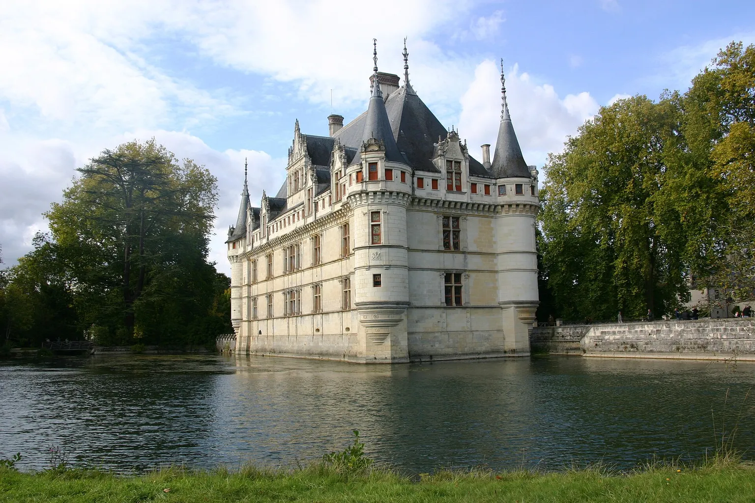 Château d'Azay-le-Rideau billets : pourquoi le flux est régulé