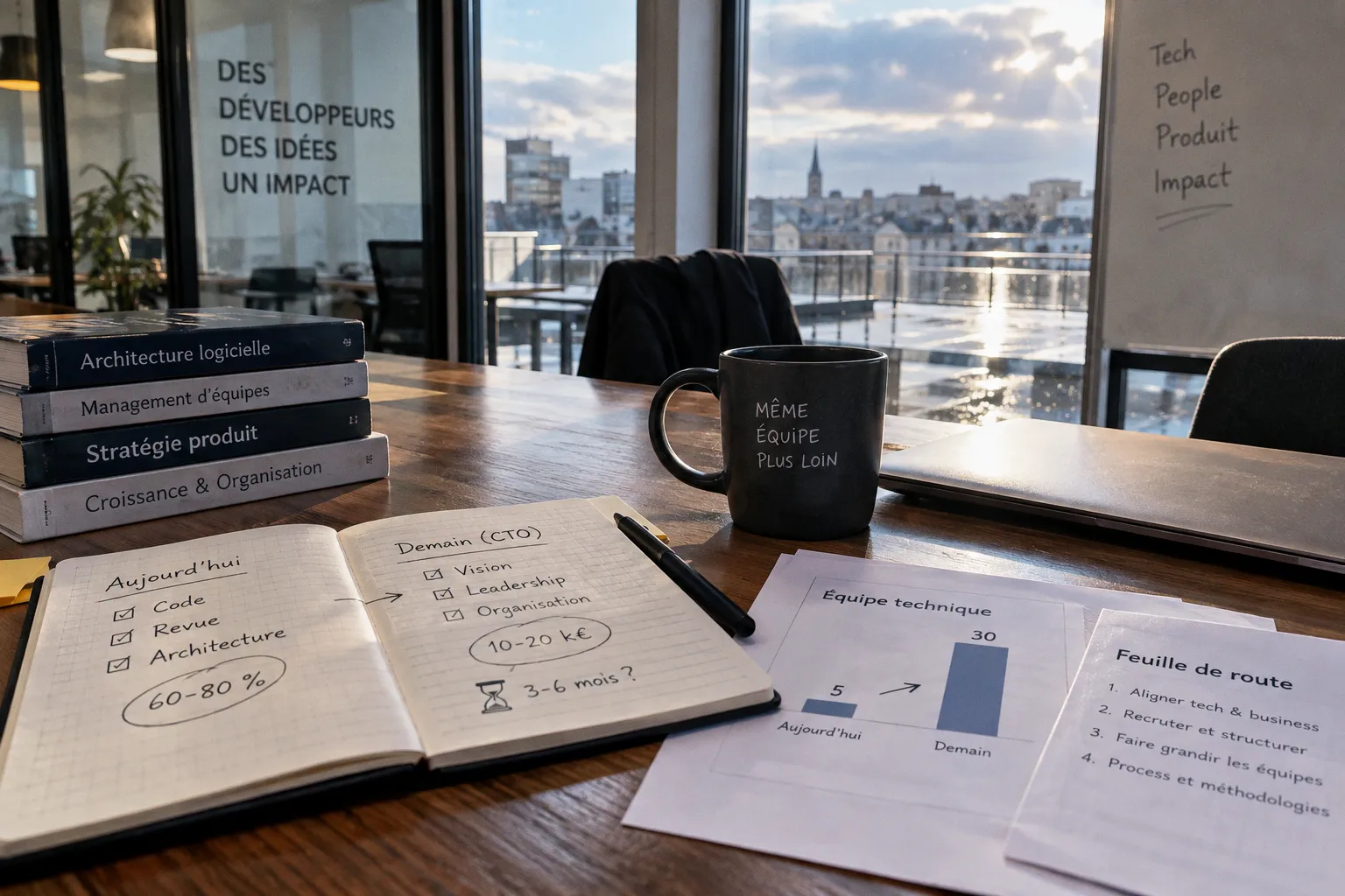 Passage de Lead Dev à CTO : le choix décisif de Maxime