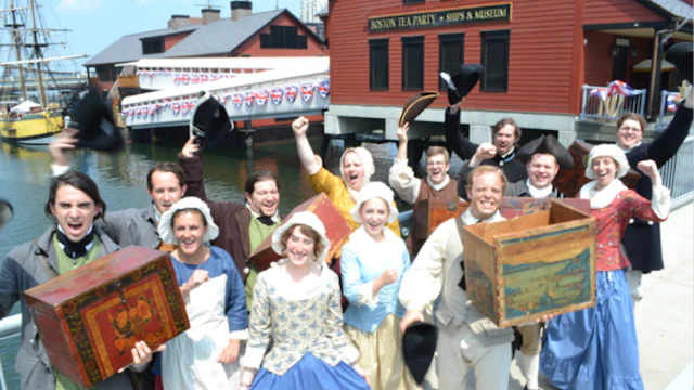 Musée et bateaux de la Boston Tea Party